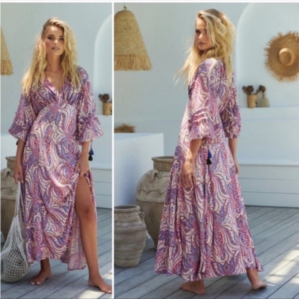Free People MIRAGE MAXI DRESS SIZE 4